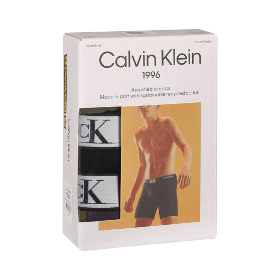 3PACK Boxers para homem Calvin Klein multicolorido (NB3529E-I14)