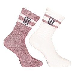 2PACK meias de senhora Tommy Hilfiger high multicolorido (701225399 001)