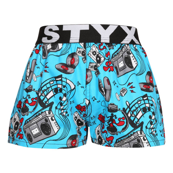 3PACK Boxers para criança Styx arte esportes borracha multicolorido (3BJ15782)