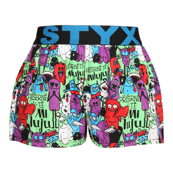 3PACK Boxers para criança Styx arte esportes borracha multicolorido (3BJ15245)