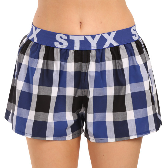 3PACK Boxers para mulher Styx desporto elástico multi-colorido (3T10469)