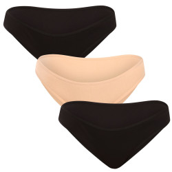 3PACK cuecas para mulher Nedeto multicolorido (3NK002)