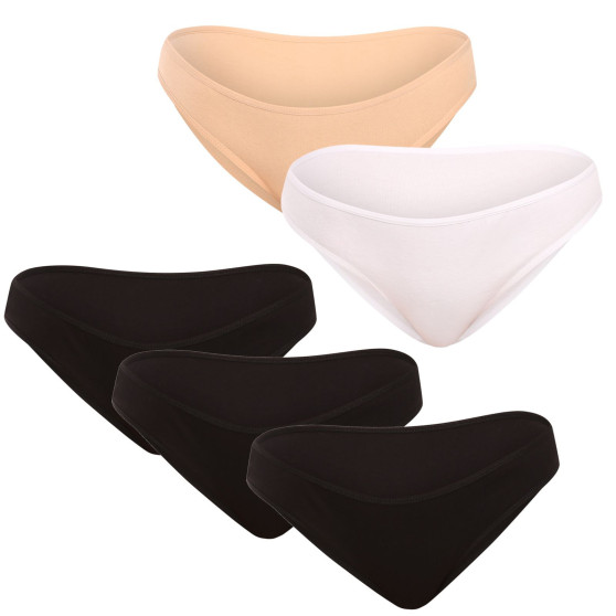 5PACK cuecas para mulher Nedeto multicolorido (5NK004)