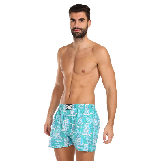 5PACK Boxers para homem Styx arte clássica borracha multicolorido (5A1590147)