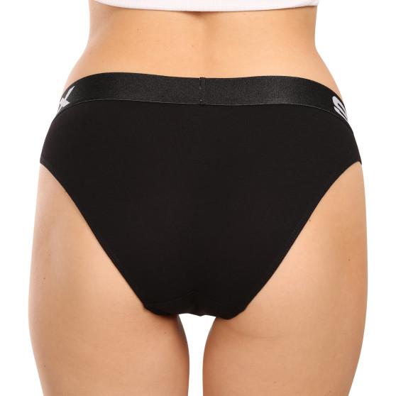 Cuecas para mulher Styx desporto elástico preto (IK960)