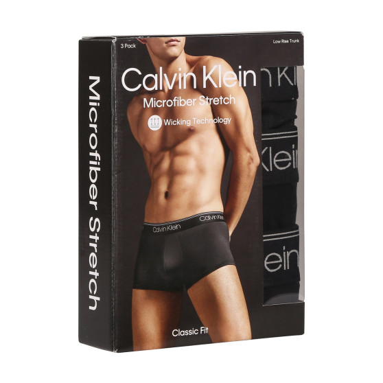 3PACK Boxers para homem Calvin Klein preto (NB2569A-UB1)