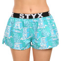 Boxers para mulher Styx arte desporto borracha cubos de gelo (T1657)