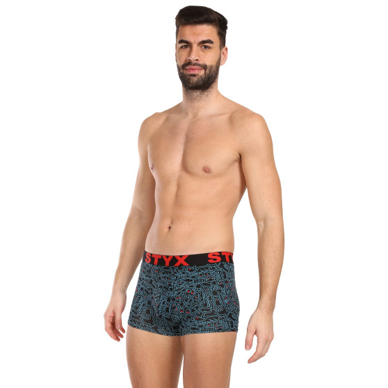 Boxers para homem Styx arte desporto borracha doodle (G1256/2)