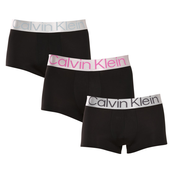 3PACK Boxers para homem Calvin Klein preto (NB3074A-MHQ)