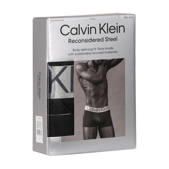 3PACK Boxers para homem Calvin Klein preto (NB3074A-MHQ)