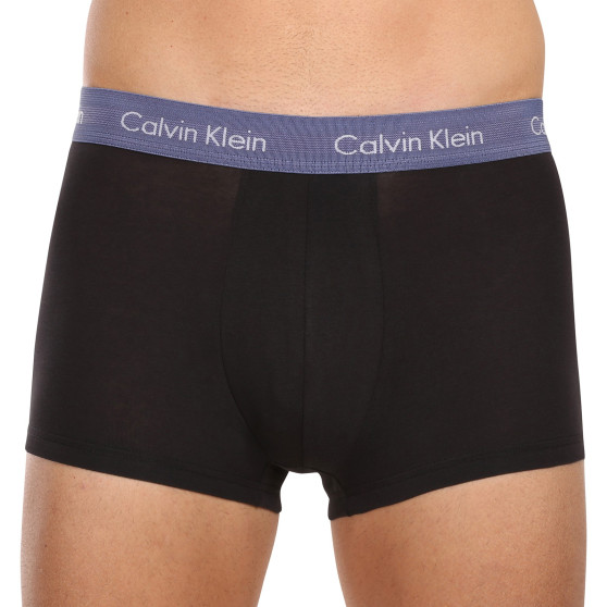 7PACK Boxers para homem Calvin Klein preto (NB3887A-MEW)