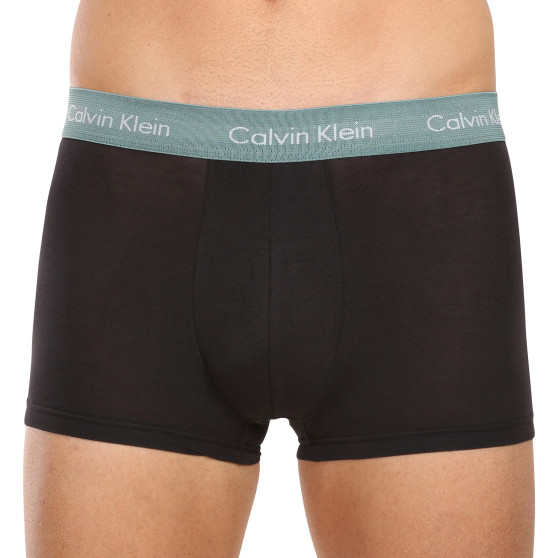 7PACK Boxers para homem Calvin Klein preto (NB3887A-MEW)