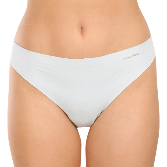 3PACK Tanga para mulher Calvin Klein multicolorido (QD5219E-NOY)