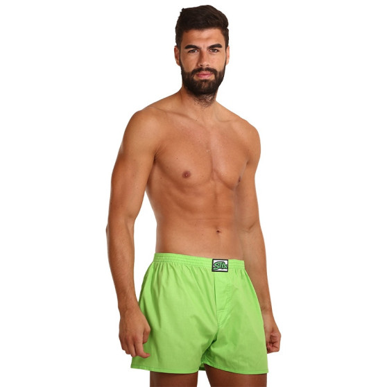 3PACK Boxers para homem Styx borracha clássica multi-coloured (3A09089)