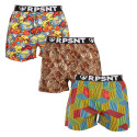 3PACK Boxers para homem Represent exclusive Mike (R3M-BOX-07303340)