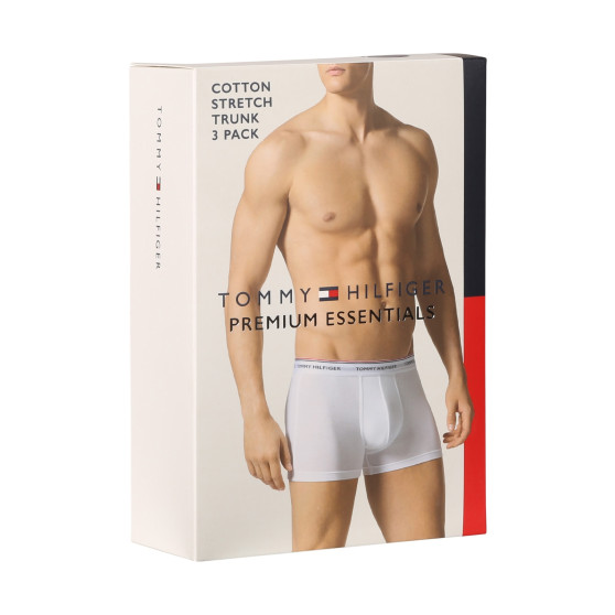 3PACK Boxers para homem Tommy Hilfiger azul escuro (1U87903842 904)