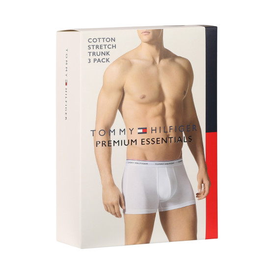 3PACK Boxers para homem Tommy Hilfiger azul escuro (1U87903842 409)