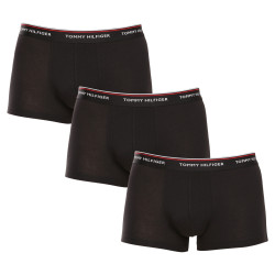 3PACK Boxers para homem Tommy Hilfiger preto (1U87903841 990)