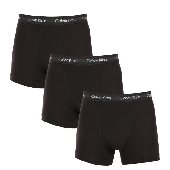 3PACK Boxers para homem Calvin Klein preto (U2662G-XWB)