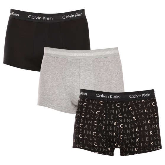 3PACK Boxers para homem Calvin Klein multicolorido (U2664G-YKS)