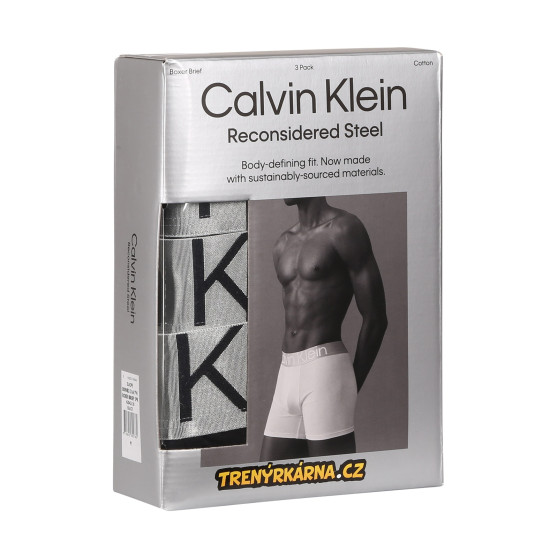 3PACK Boxers para homem Calvin Klein preto (NB3131A-7V1)