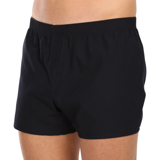 3PACK Boxers para homem Nedeto azul escuro (3NDTT002)