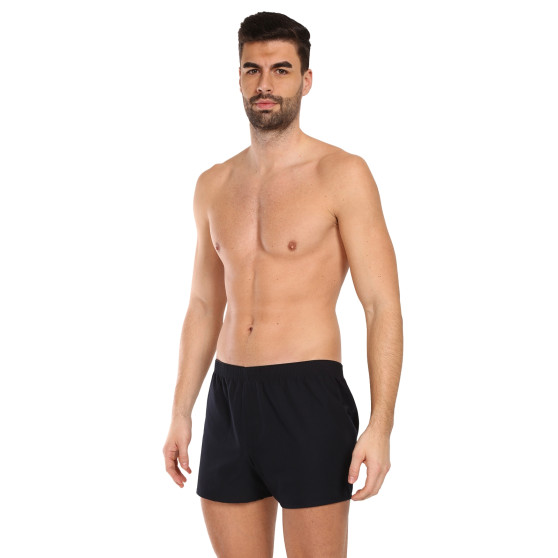 3PACK Boxers para homem Nedeto azul escuro (3NDTT002)