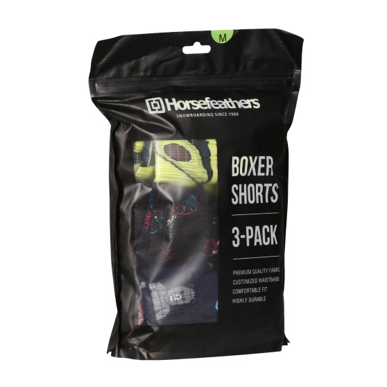 3PACK Boxers para homem Horsefeathers Manny Bundle 5 (AM165D)