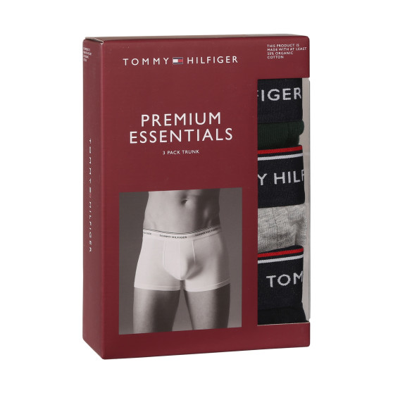 3PACK Boxers para homem Tommy Hilfiger multicolorido (1U87903842 0XW)