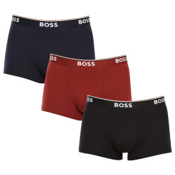 3PACK Boxers para homem BOSS multicolorido (50514928 974)