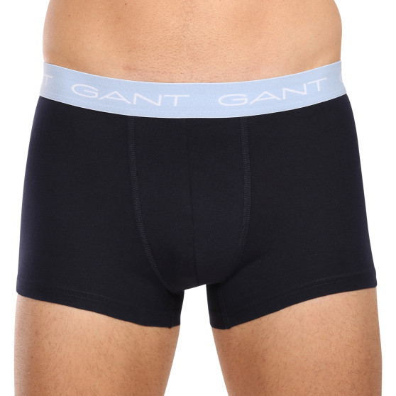 3PACK Boxers para homem Gant azul (902343003-433)