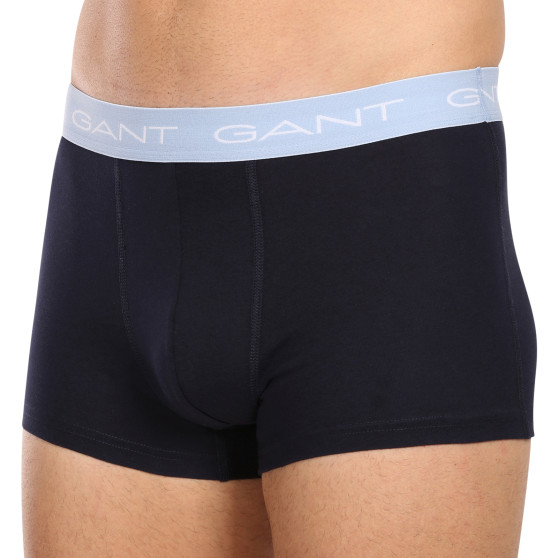 3PACK Boxers para homem Gant azul (902343003-433)