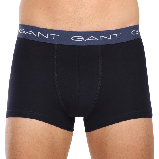 3PACK Boxers para homem Gant azul (902343003-433)