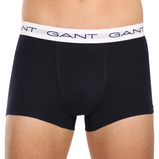 3PACK Boxers para homem Gant azul (902343003-433)