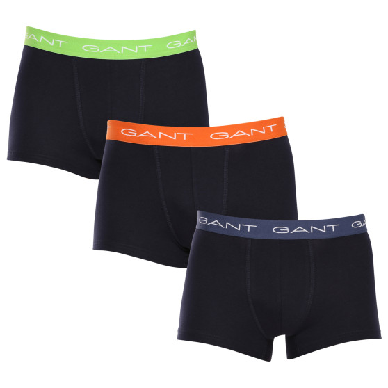 3PACK Boxers para homem Gant preto (902343003-378)