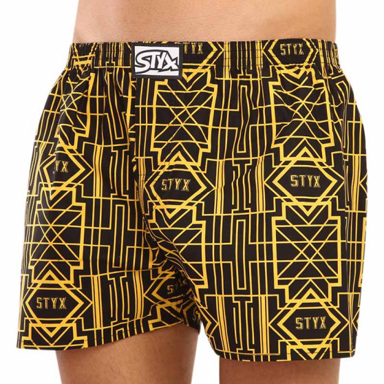 5PACK Boxers para homem Styx arte clássica borracha multicolorido (5A1167288)