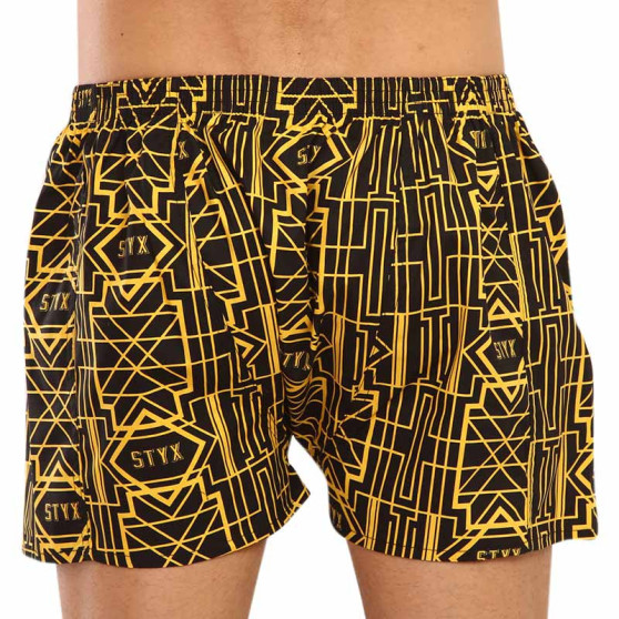 5PACK Boxers para homem Styx arte clássica borracha multicolorido (5A1167288)