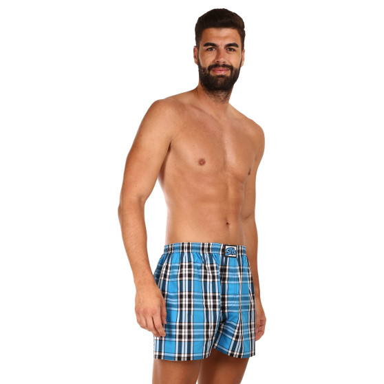 3PACK Boxers para homem Styx borracha clássica multi-coloured (3A100920)