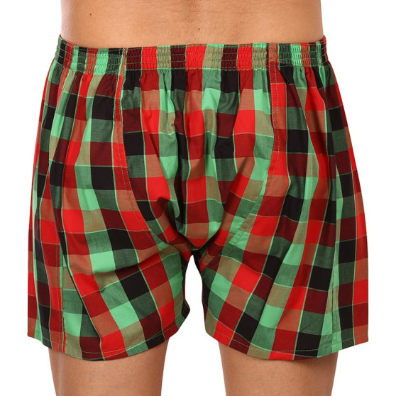 3PACK Boxers para homem Styx borracha clássica multi-coloured (3A093138)