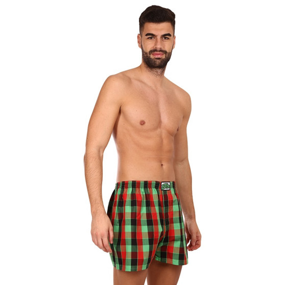 3PACK Boxers para homem Styx borracha clássica multi-coloured (3A093138)