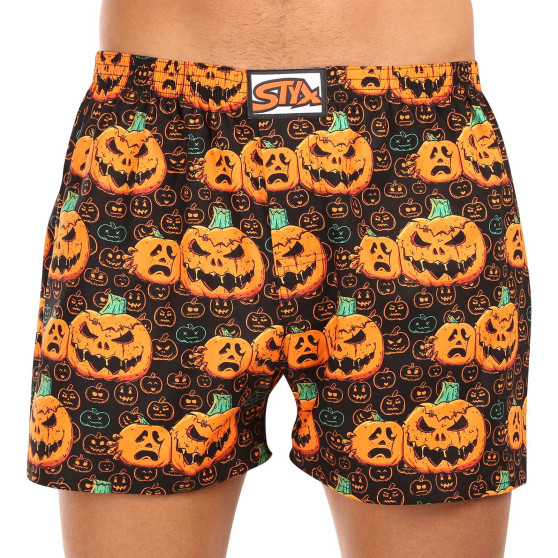 3PACK Boxers para homem Styx arte clássica borracha multicolorido (3A16735)