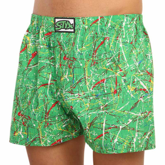 3PACK Boxers para homem Styx arte clássica borracha multicolorido (3A11635)