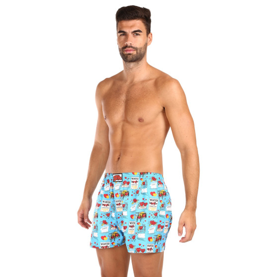 3PACK Boxers para homem Styx arte clássica borracha multicolorido (3A16826)