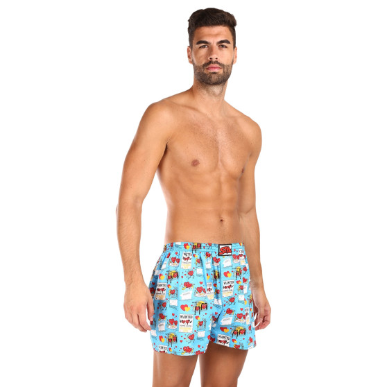 3PACK Boxers para homem Styx arte clássica borracha multicolorido (3A16826)