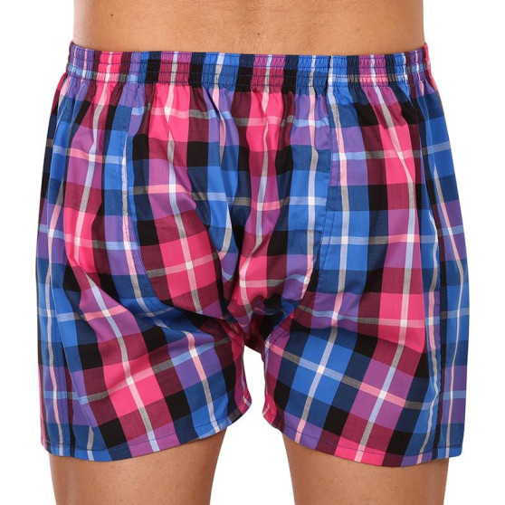 3PACK Boxers para homem Styx borracha clássica multi-coloured (3A093134)