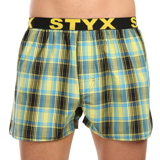 Boxers para homem Styx desporto elástico multicolorido (B1021)