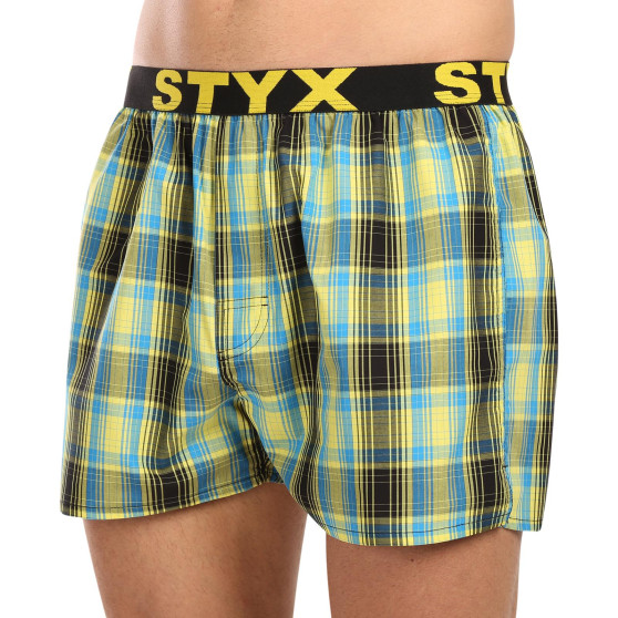 Boxers para homem Styx desporto elástico multicolorido (B1021)