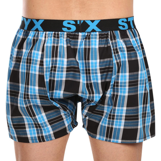 Boxers para homem Styx desporto elástico multicolorido (B1022)