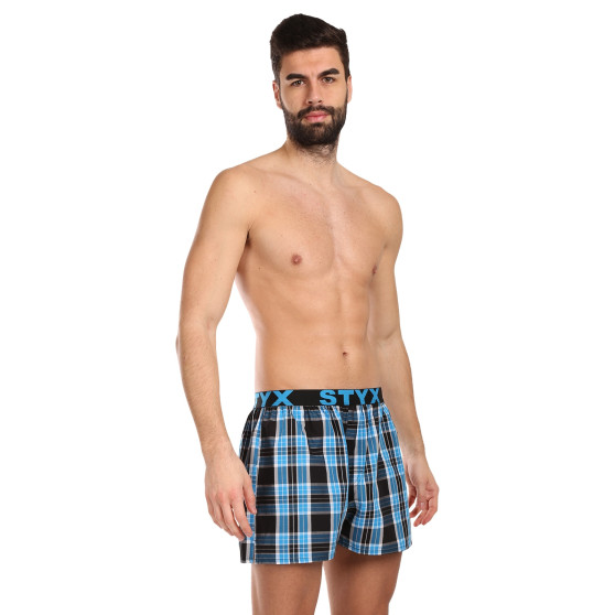 Boxers para homem Styx desporto elástico multicolorido (B1022)