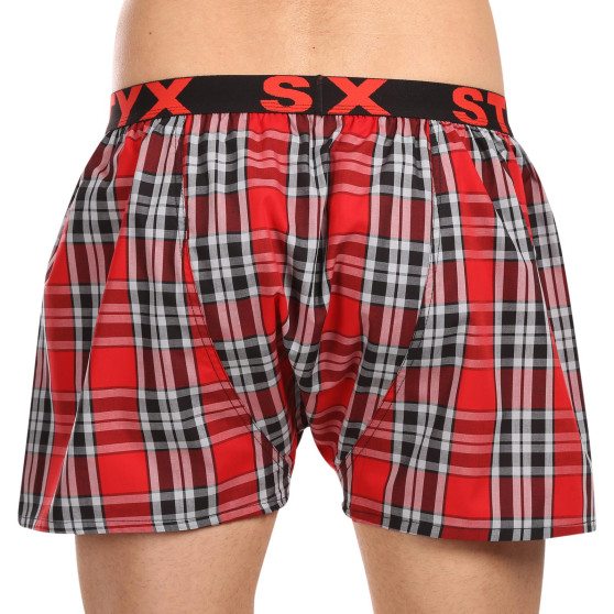 Boxers para homem Styx desporto elástico multicolorido (B1023)